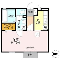 薄場町 徒歩6分 1階の物件間取画像